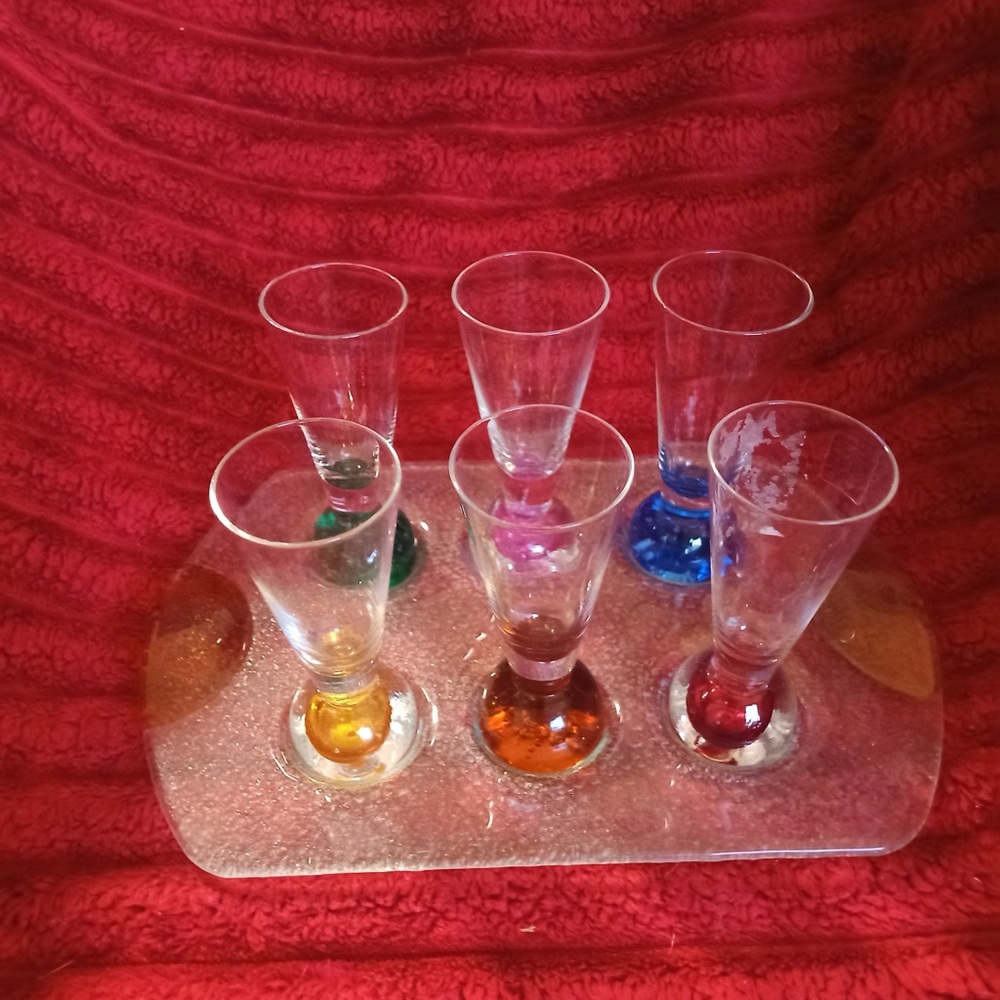 Multicolour Shot Glass Set - Picture 12 of 12